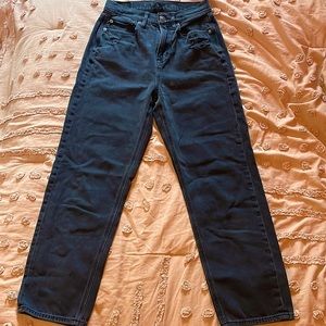 American Eagle Highest Rise 90s Boyfriend black jeans